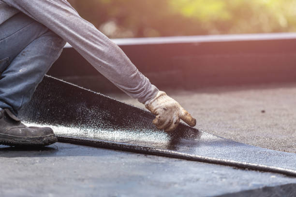 Professional Crawl Space Encapsulation technician working in Waterford, VA